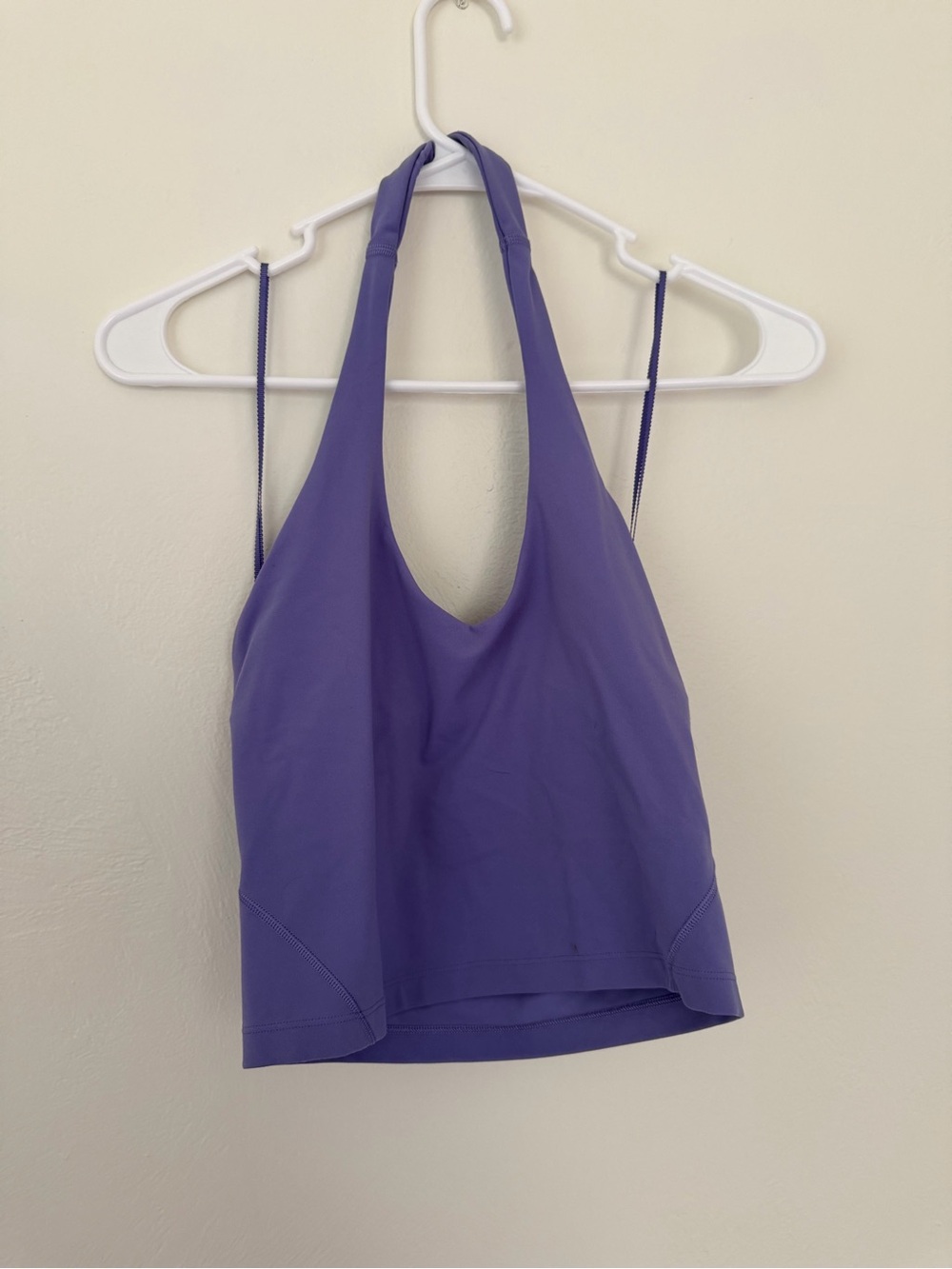 lululemon athletica Purple Halter Crop Tank